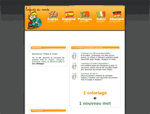 Tablet Screenshot of enfantsdumonde.fr